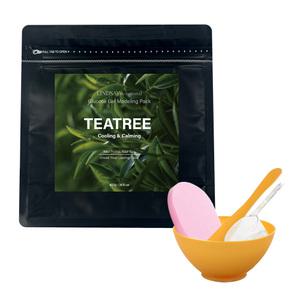 린제이 리네추럴 티트리 모델링팩 400g+팩도구+클렌징해면 홈에스테틱 5종