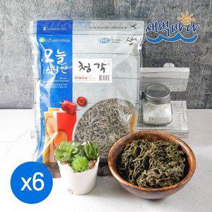[기타]청정완도 해초 말린 청각 400g x 6봉 김치 김장 재료 SECG4H6