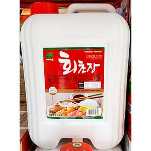 대용량 초장 말통 13K 업소용 식당 회 초고추장 양념