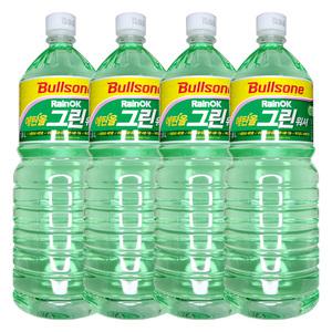 불스원 레인OK 에탄올 그린워셔 1.8L X 4개