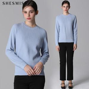 [쉬즈미스(SHESMISS)] 울 소프트 크루넥 니트 (택가격:158000원)