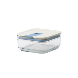 네오플램 퍼펙트씰M 정사각 350ml/내열유리 밀폐 진공 반찬통 냉동밥 냉장고정리