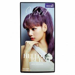 미장센 올뉴 헬로버블 7V 페리바이올렛-청보라빛갈색 10개