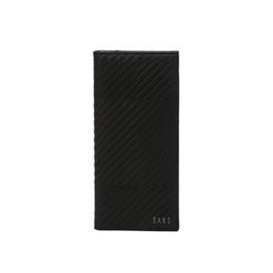 [롯데백화점]닥스 액세서리 [닥스핸드백] DBWA5E210BK 블랙 체크 소가죽 장지갑