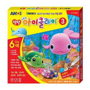아모스 18000 탱탱아이클레이3 6색30g (nx2261)