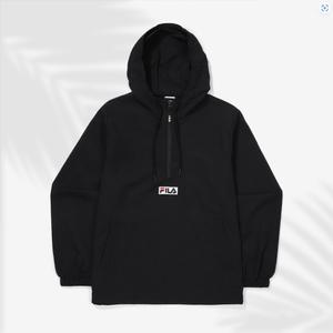 휠라 라이프 베이직 아노락 바람막이 FS2JKF1101X_BLK