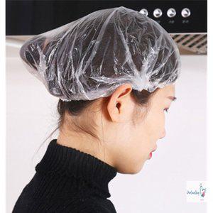 일회용 비닐모자 100P 음식 조리사 식당 파마