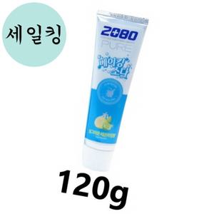 깔끔한 입냄새 구취 베이킹소다 치약 레몬향 120G 치석예방레몬향치약