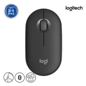로지텍 코리아 PEBBLE M350S 블루투스 무선 마우스 블랙