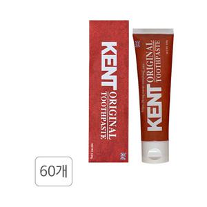 켄트 오리지널 치약 120g 60개 영국 솔잎 피톤치드 향 치태 구취 제거 충치케어 TD