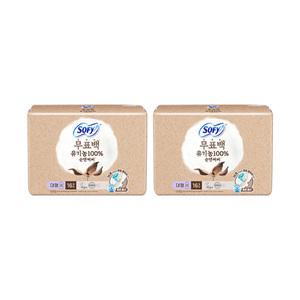 바디피트 유기농 순면커버 무표백, 대형, 16P, 2개