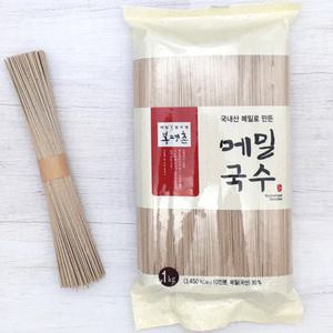 봉평촌 봉평 메밀국수 1kg  opp 봉지형 1봉 국내산 메밀  냉모밀 쫄면 비빔면 밀면 소바 막국수 냉면 콩국수 소면 모밀 생면 사발 면 사리