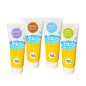 [리틀호안미로] 워셔블페인트220ml 4색세트(98414set) (워셔블페인트220ml 보라+하늘+갈색+연두)