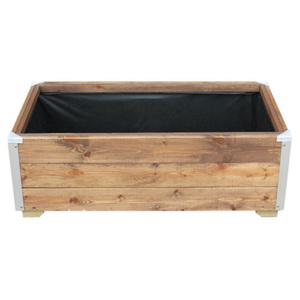 SG1200 텃밭화분 텃밭상자 베란다 옥상 도로 대형 직사각 원목 플랜트박스