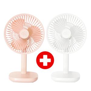 탁상용 선풍기 저소음 자동좌우회전 미니 소형 캠핑 사무실 책상 저소음 무선 선풍기