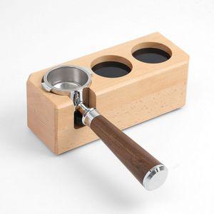 바리스타 우드 탬퍼받침대(51mm 53mm) (느티나무)카페용품 홀더 템받침 포터필터거치대