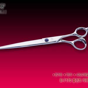 (리케이) B-7170 민가위 (7인치)동물 펫가 애완 미용 이발 강아지 애견 가위