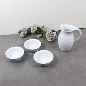 달소금 도자기 3인 막걸리병/막걸리잔세트(4P)