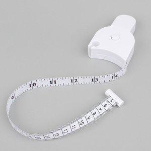 반자동 신체측정 인치자 피팅 줄자 허리둘레 팔둘레 (WFHNZN6)
