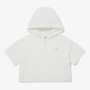[매장정품] 노스페이스 NORTHFACE 화이트라벨 여성 아이스런 반팔 후디 아노락 NM5QQ30K