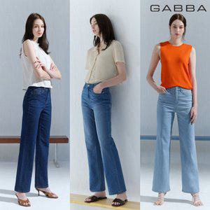 [타가바이크](1+1+1) 가바(GABBA) 쿨라이트 여성 데님 청바지 3종