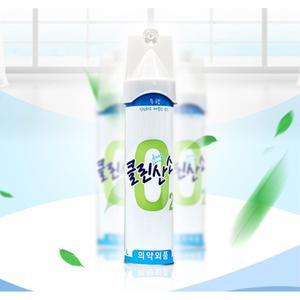 깨끗한공기 대용량 산소호흡기 산소캔 816ml 상비용품