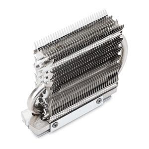 Thermalright HR-09 2280 SSD 방열판 M.2 하드 디스크 컴퓨터 PC용 열 실리콘 패드 포함 히트 파이프 양면