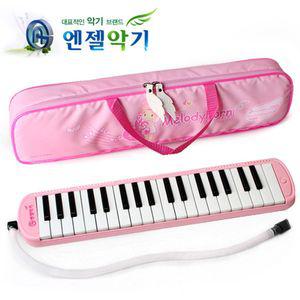 엔젤 멜로디언 AM-P37 (핑크) 어린이 유치원혼 초등학교악기 캐릭터 타악기 음악준비물 여아