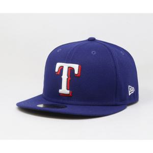 뉴에라[슈즈네][정품] MLB 어센틱 텍사스 레인저스 게임 야구모자 사이즈캡 메이저리그 선수모자 5950-레인저스-17GAME