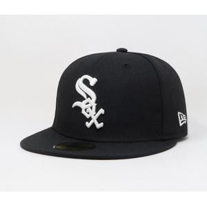 뉴에라 [슈즈네][정품] MLB 어센틱 시카고 화이트삭스 게임 야구모자 사이즈캡 메이저리그 선수모자 5950-화이트삭스-17GAME