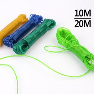 와이어 코팅 빨래줄 10M/20M 다용도줄 와이어로프 캠핑빨래줄 빨래건조 여행용 천장 옥상 빨래건조대