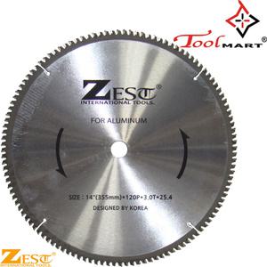 ZEST초경톱날 알루미늄용 14인치120날3.0mm 툴마트