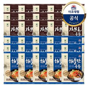 가쓰오우동 229.4g x15개 +해물맛우동 212g x15개