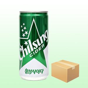 칠성 사이다 210ml x 30캔(1박스) 음료수 탄산 콜라
