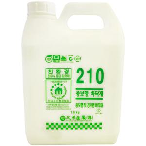 무독성 친환경 접착제 210 중보행 바닥재 1.8kg 장판 모노륨 데코타일 본드