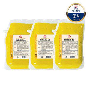허니머스터드 소스 2kg x3개