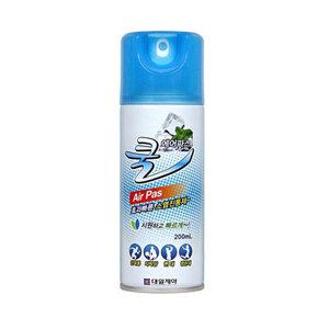 대일 온누리 쿨 에어파스 200ml 뿌리는 스프레이 쿨파스 근육통 타박상 멍든데 삔데 효과빠른 시원한
