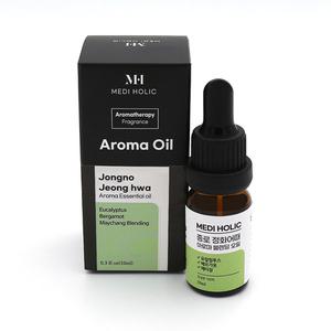 메디홀릭 종로정화 아로마오일 유칼립투스 버가못 메이창 에센셜오일 아로마테라피 10ml