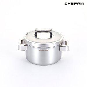 쉐프윈 316커퍼코어 통5중 16cm 양수냄비