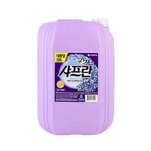 샤프란 샤프란 섬유유연제 퍼플 대용량 업소용 20L