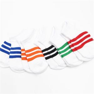 스트라이프 패턴 포인트 시원한 망사 양말 5족 유아동