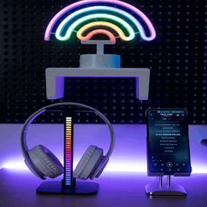 RGB 헤드폰 스탠드 헤드셋 걸이 에어팟 맥스 보스