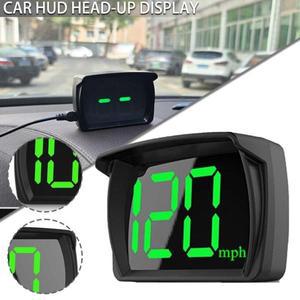 Y03 GPS HUD 빅 폰트 자동차 스마트 디지털 타치메트로 KMH 프로메모리 미터 액세서리 헤드업 디스플레이