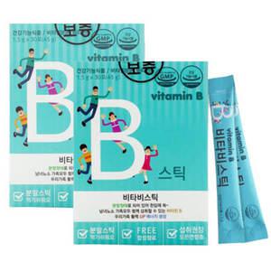 비타민B컴플렉스 분말 30스틱 키즈 어린이 청소년 2통 초등학생 중학생 고등학생 비타민비군 제품 수용성