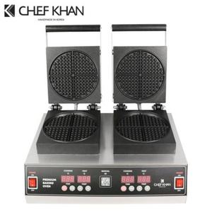 쉐프칸 아메리칸 와플제조기 와플기계 2구 CFK-102D