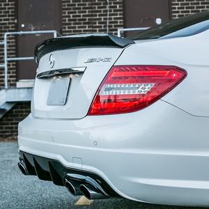 벤츠 C클래스 W204 리얼카본 스포일러 디퓨져 프론트립 AMG패키지 범퍼 C63 모