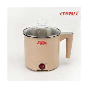 리빙센스 전기 라면포트 1L LS-N1025MC 베이지 1인 전기포트 멀티 쿠커 원룸 자취생
