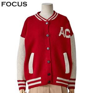 [롯데백화점]포커스 AC니트 야구점퍼(FS3A7JP0133)