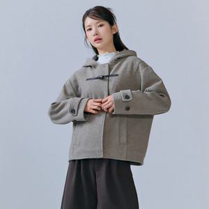 [체이스컬트]여성 울라이크 더플 반코트-CFRG1172C08