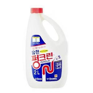 [셀러허브]배수구청소 유한 펑크린 2L 세면대청소 배관세척제 (S11129629)